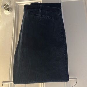 Men’s navy blue, Ralph Lauren corduroy pants size 38/30.